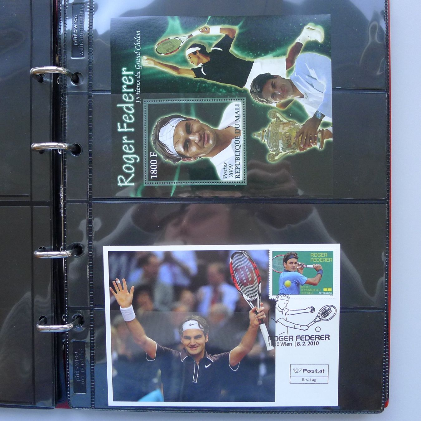 Alle Briefmarken: 2006-2010, Roger Federer, schöne Sammlung Abart & Belege! – Gebraucht aus Sursee von Luzernerraute 8