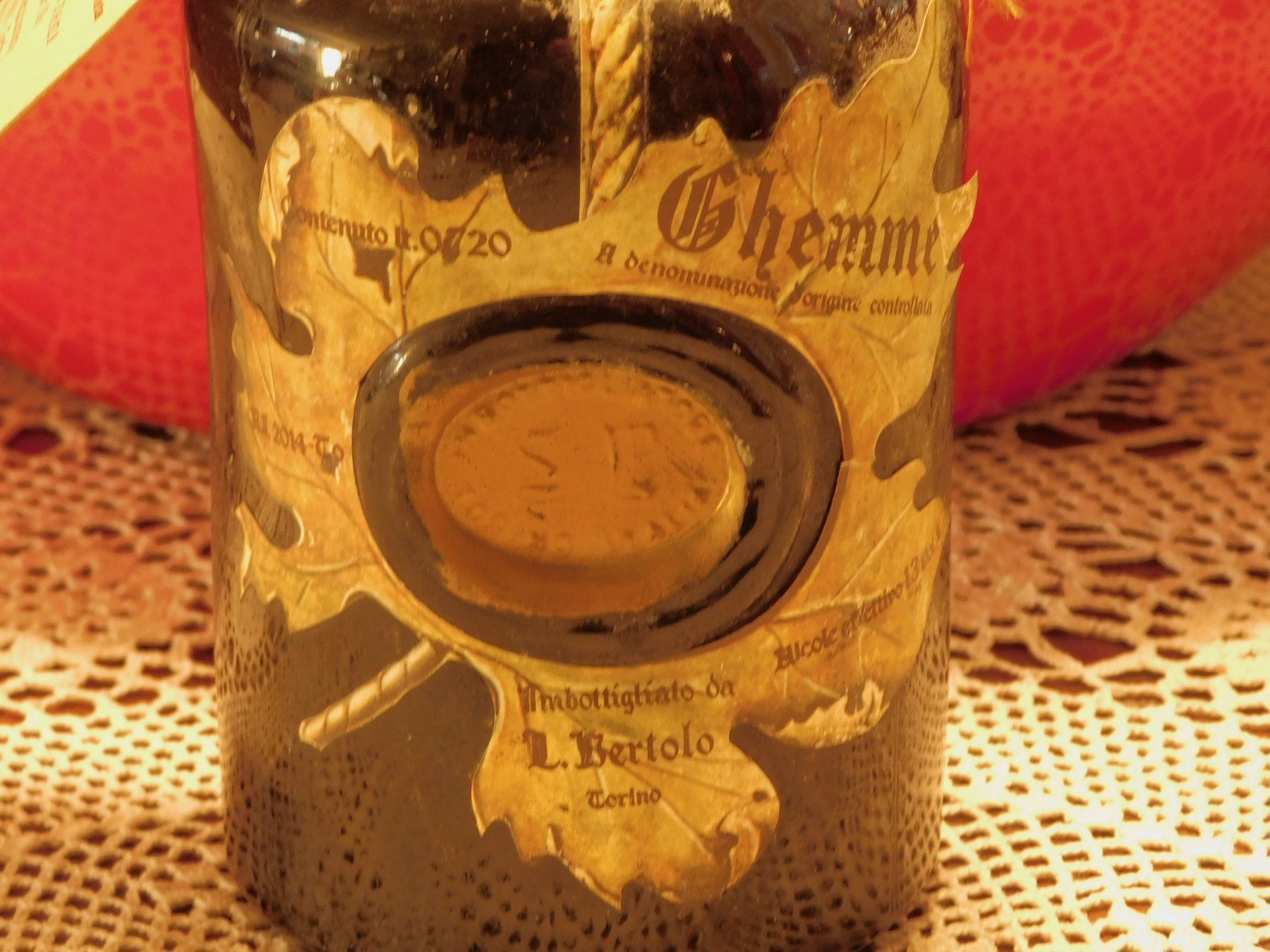 Vino: Rar Ghemme 1973er - L.Bertolo – Nuovo (secondo la descrizione) da Emmenbrücke venduto da Ulisse-22 1