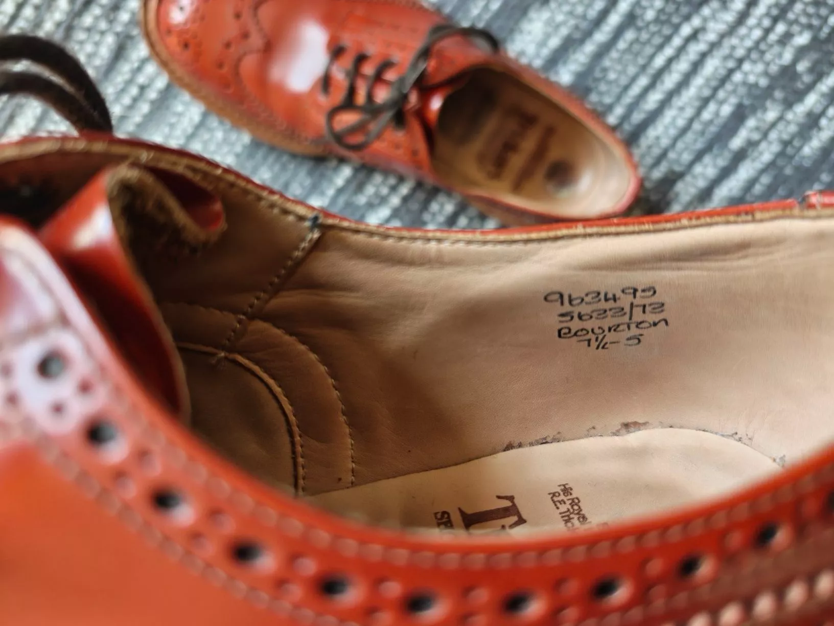 Scarpe da uomo: Tricker's Bourton Brogues Grösse 7.5 – Usato da Winterthur venduto da SK1977 1