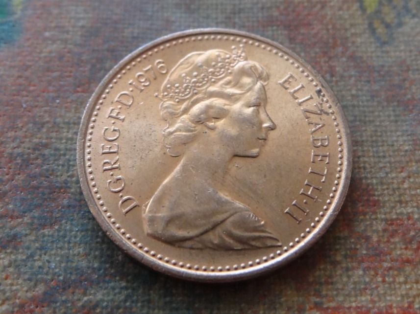 Tutti le monete: ROYAUME-UNI  1 Penny  1976 – Usato da Romanel-sur-Lausanne venduto da Swift13