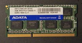 4GB PC3-12800S DDR3 Modul