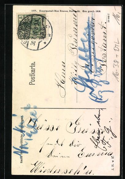 Cartes postales: Grusskarten-AK Bremerhaven, Dampfer Kron – D'occasion à Berlin par bartko-reher 1