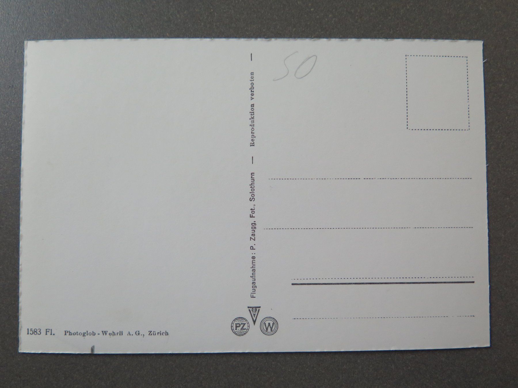 Cartoline postali: ZUCHWIL - FLUGAUFNAHME – Usato da Wittenbach venduto da lipasal 1