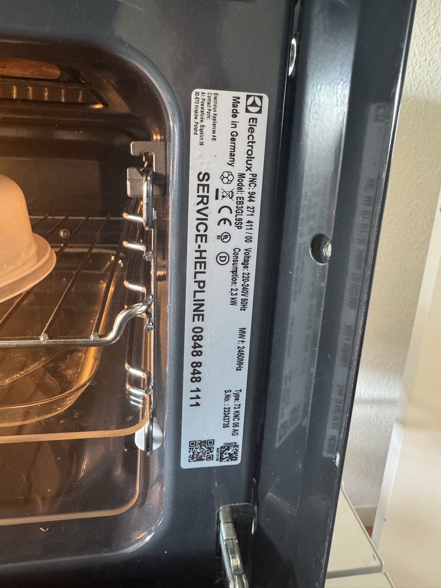 Electrolux Backöfen: Electrolux EB3GL9SP Einbau-Mikrowelle mit Grill – Gebraucht aus Basel von Nogula 1