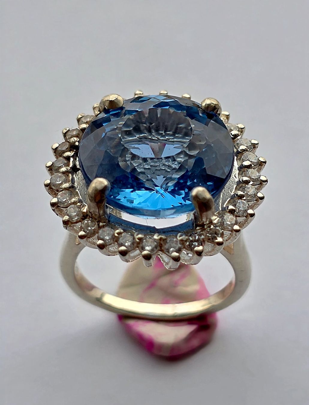 Anelli: Blau Topas Fingerring – Nuovo (secondo la descrizione) da Zürich venduto da Benedikt21 9