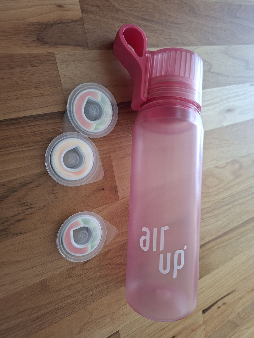 Air Up Borracce & Thermos: AIR UP rosa mit Patronen – Usato da Meinisberg venduto da MartinaM1972