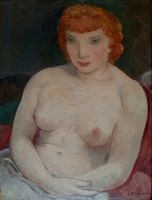 Akt Gemälde Gustave François Barraud