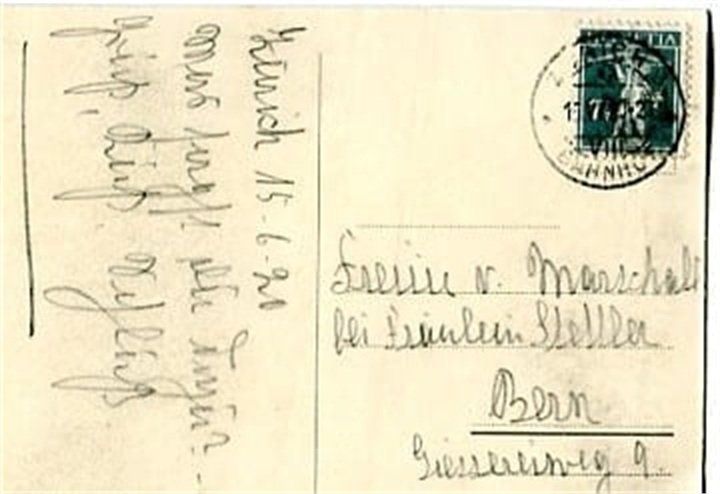 Cartes postales: Zürich, rotes Schloss – D'occasion à Ottikon b.Kemptth. par Neptun1974 1