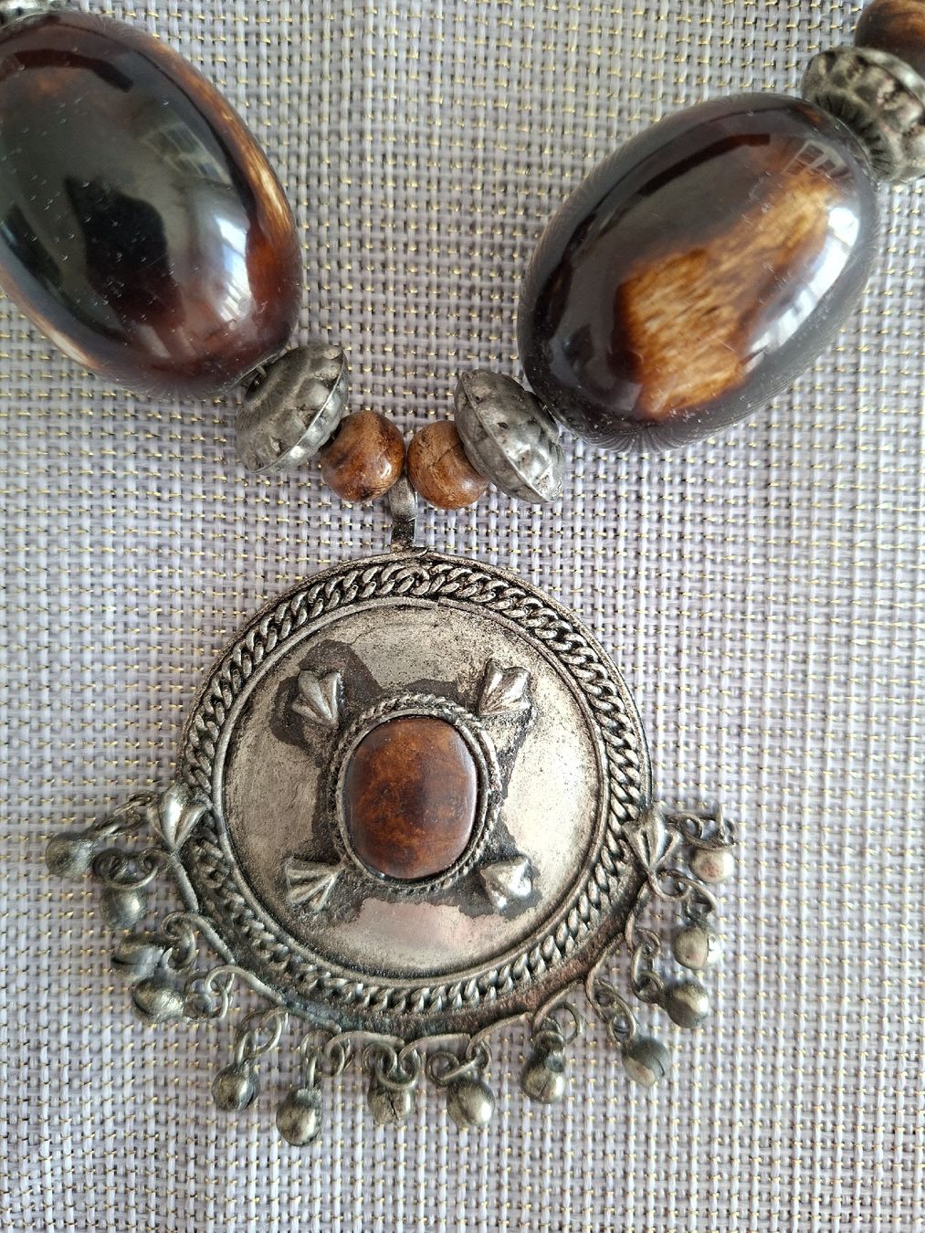 Catenine: Collier bohème ethnique avec pendentif – Usato da Lutry venduto da Sim_Sta 5