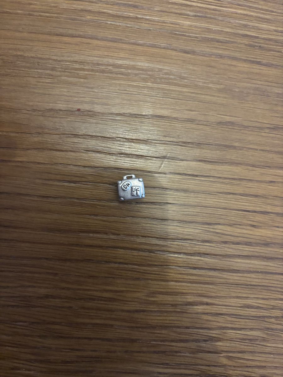 Pandora Ciondoli: Pandora Charm Koffer Silber gebraucht – Usato da Frick venduto da MM1998 1