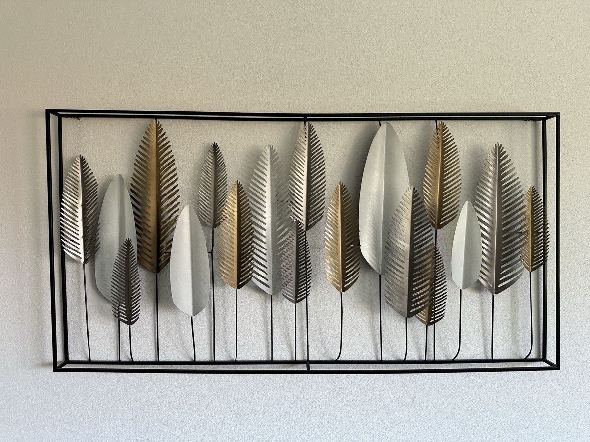 Foto & Immagini: Bild 3D mit Blätter 135cm x 69cm  – Usato da Güttingen venduto da Starlady