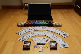 Gebrauchtes Pokerset, Pokerkoffer
