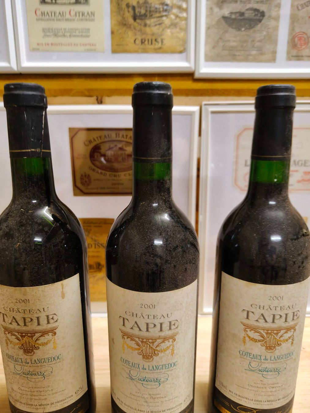 Vino: 3x 2001 CHATEAU TAPIE – Nuovo e nell'imballaggio originale da Münchenstein venduto da weinundspirituosen 3