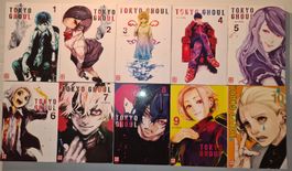 Tokyo Ghoul 1 bis 14 & Zakki Sui-ishida Deutsch Manga