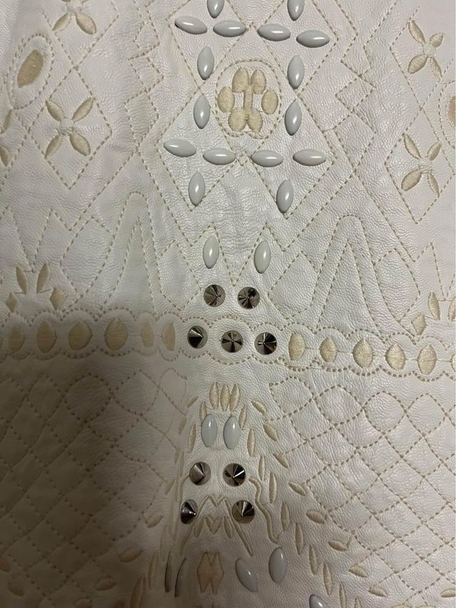 Desigual Giacche: Desigual Kunstlederjacke weiss Gr. 46 Boho – Usato da Spreitenbach venduto da Nucinul 3