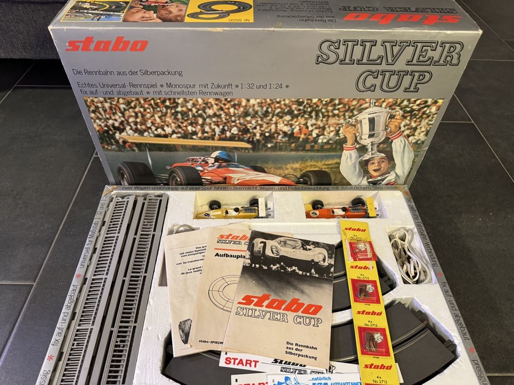 Stabo Silver Cup Rennbahn, Rarität aus den 70ern (Gebraucht) in ...