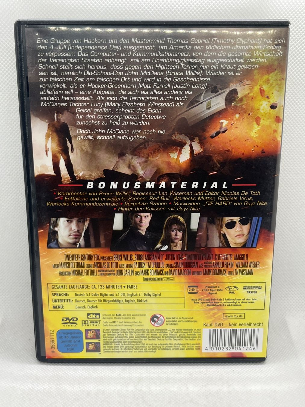 Tous les DVDs: DVD Stirb langsam 4.0 – Bruce Willis – D'occasion à Hinterkappelen par Kim1992 1