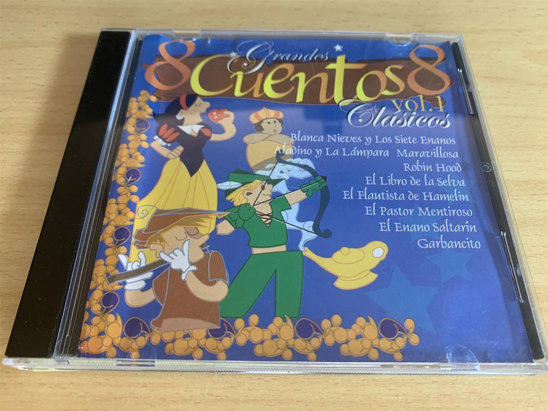 CD: 8 Grandes Cuentos Clasicos Vol. 1 – Usato da Rikon im Tösstal venduto da Alpenmutz