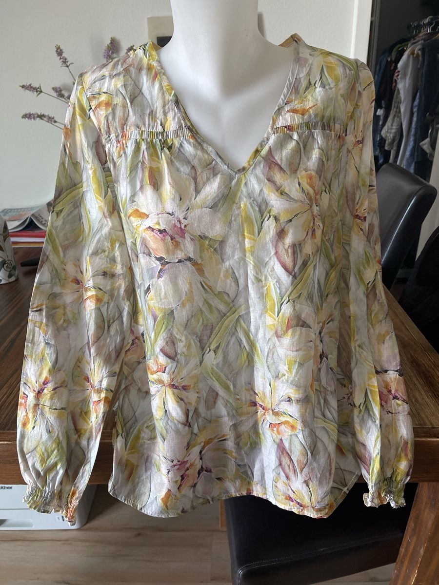 Tuniche: Chemisier marée floral  S viscose polyester  neuve – Nuovo (secondo la descrizione) da Kloten venduto da Vermicelles