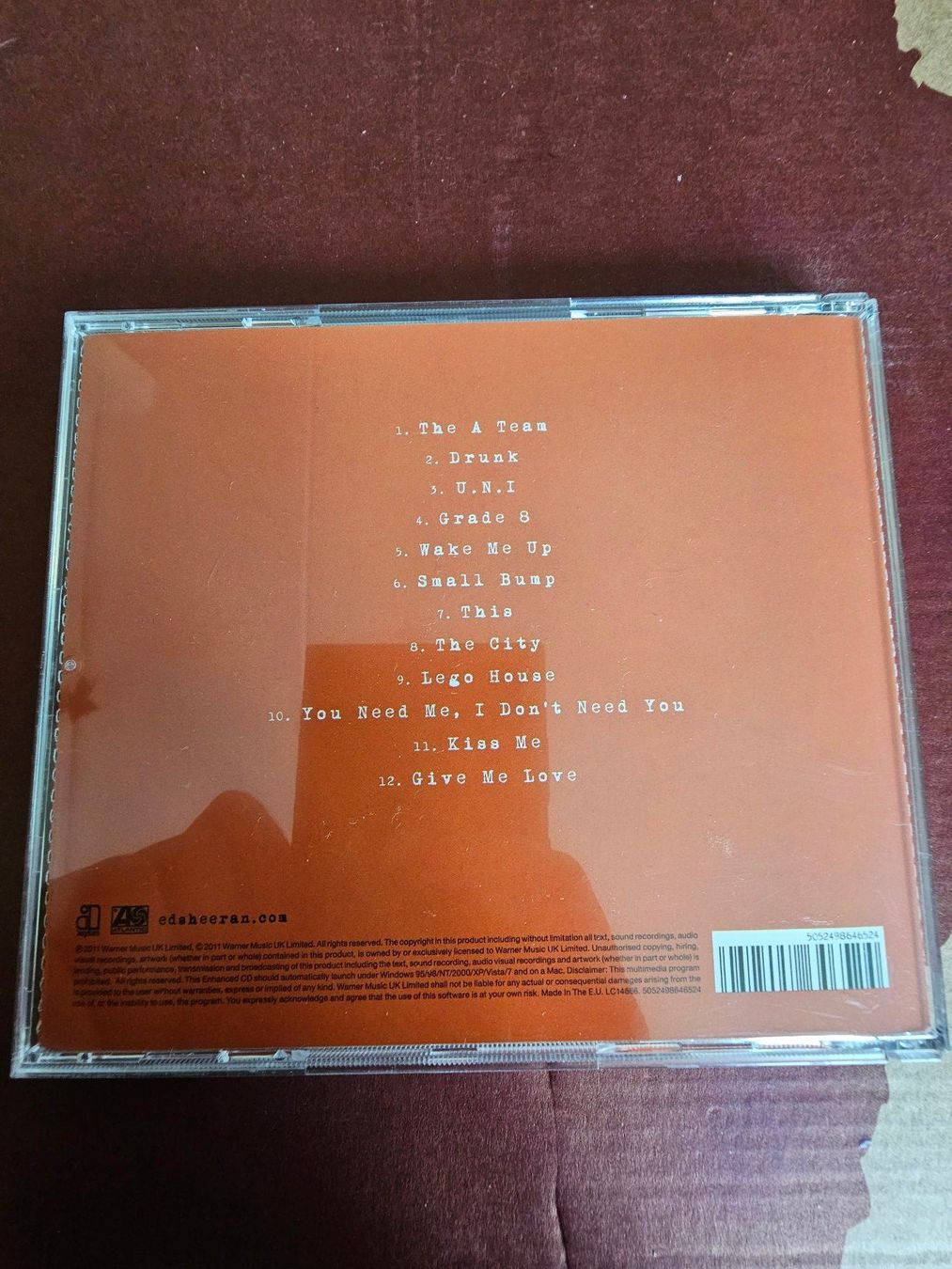 CD: CD - Ed Sheeran – + (Plus) (2011) – Usato da Biberist venduto da Foolio0 1