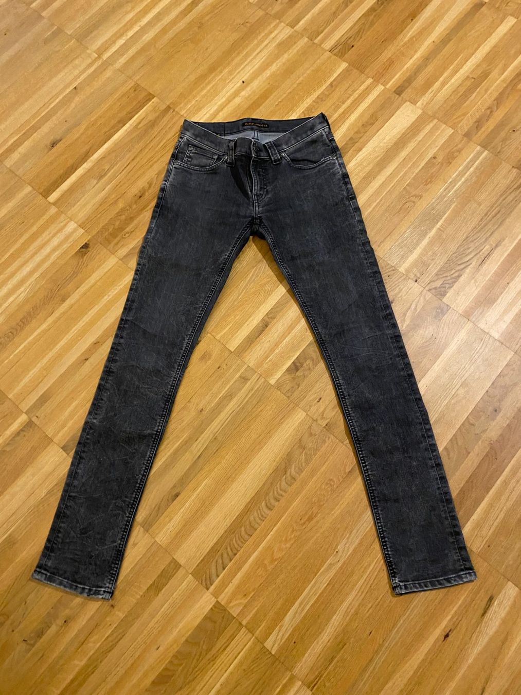 Nudie Jeans: Nudie Jeans – grau, washed look – Usato da Zürich venduto da cyrils78