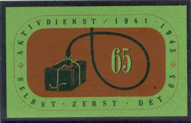 Tutti i francobolli: Selbst Zerst Det 65 – Usato da Zürich venduto da yago-rot