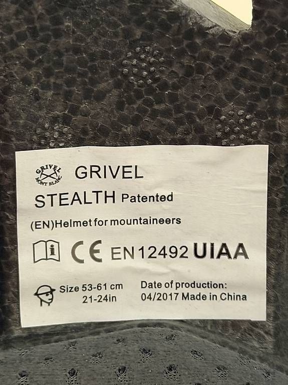 Grivel Caschi: Kletterhelm Grivel Stealth – Usato da Chur venduto da ing_k5gv 1