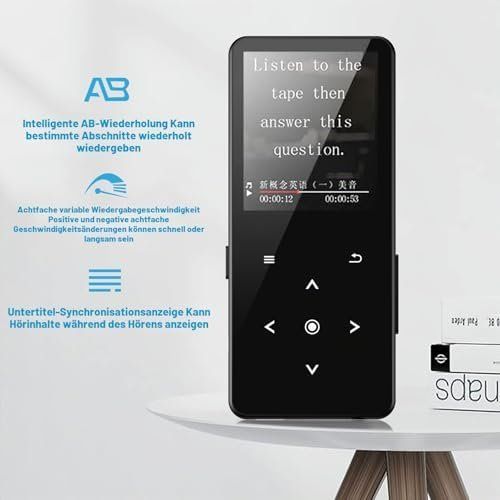 Lettore multimediale portatile: MP3-Player 32 GB Bluetooth 5.0 verlustfreier Musik-Player – Nuovo e nell'imballaggio originale da Hundwil venduto da pak_7zvn 6