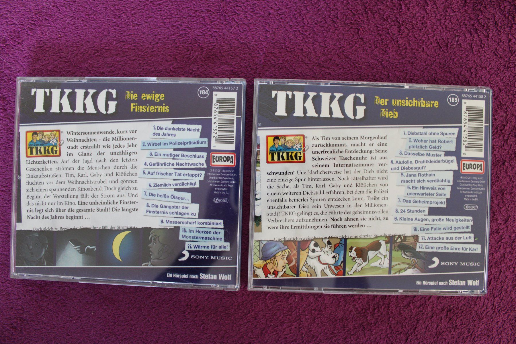 CDs: 6 - TKKG - Hörspiel - CD´s – Gebraucht aus Müllheim Dorf von Seeeule01 6