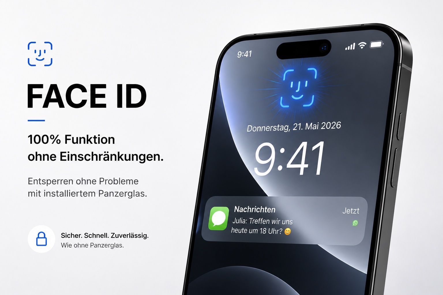 Cover & Protezioni schermo: 1x Panzerglas Sichtschutz iPhone 17 Pro Max | 9H Schutz – Nuovo e nell'imballaggio originale da Zollikofen venduto da TrendMaster24 4