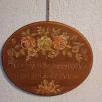 Haussegensspruch handgemalt