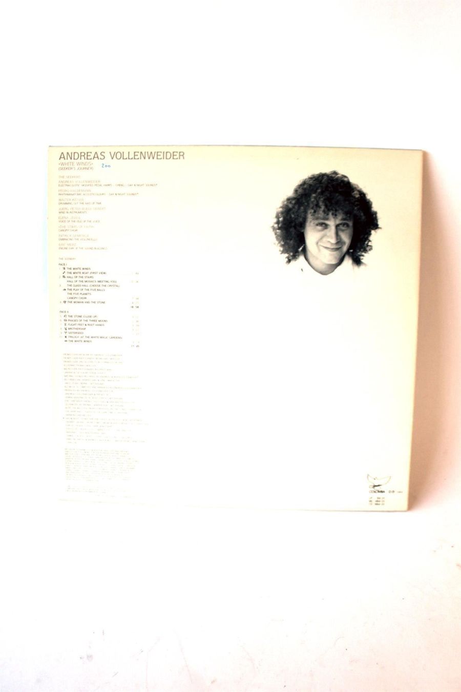CD: ANDREAS VOLLENWEIDER: White Winds – Usato da Bern venduto da vinyl-heaven 2