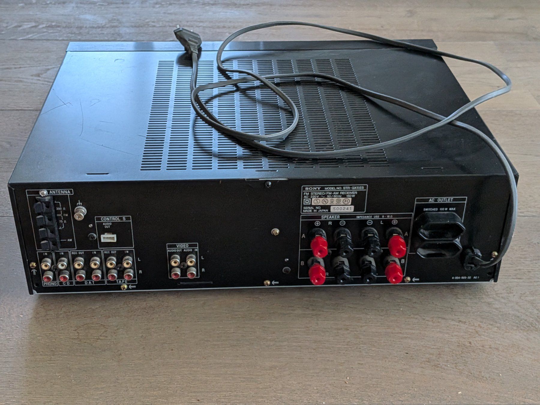 Sony Receiver: Receiver Sony STR-GX 5 ES – Gebraucht aus Port von gecotom 2