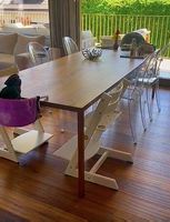 Moderner Esstisch, Massivholz Eiche, Top Zustand, Winter-...