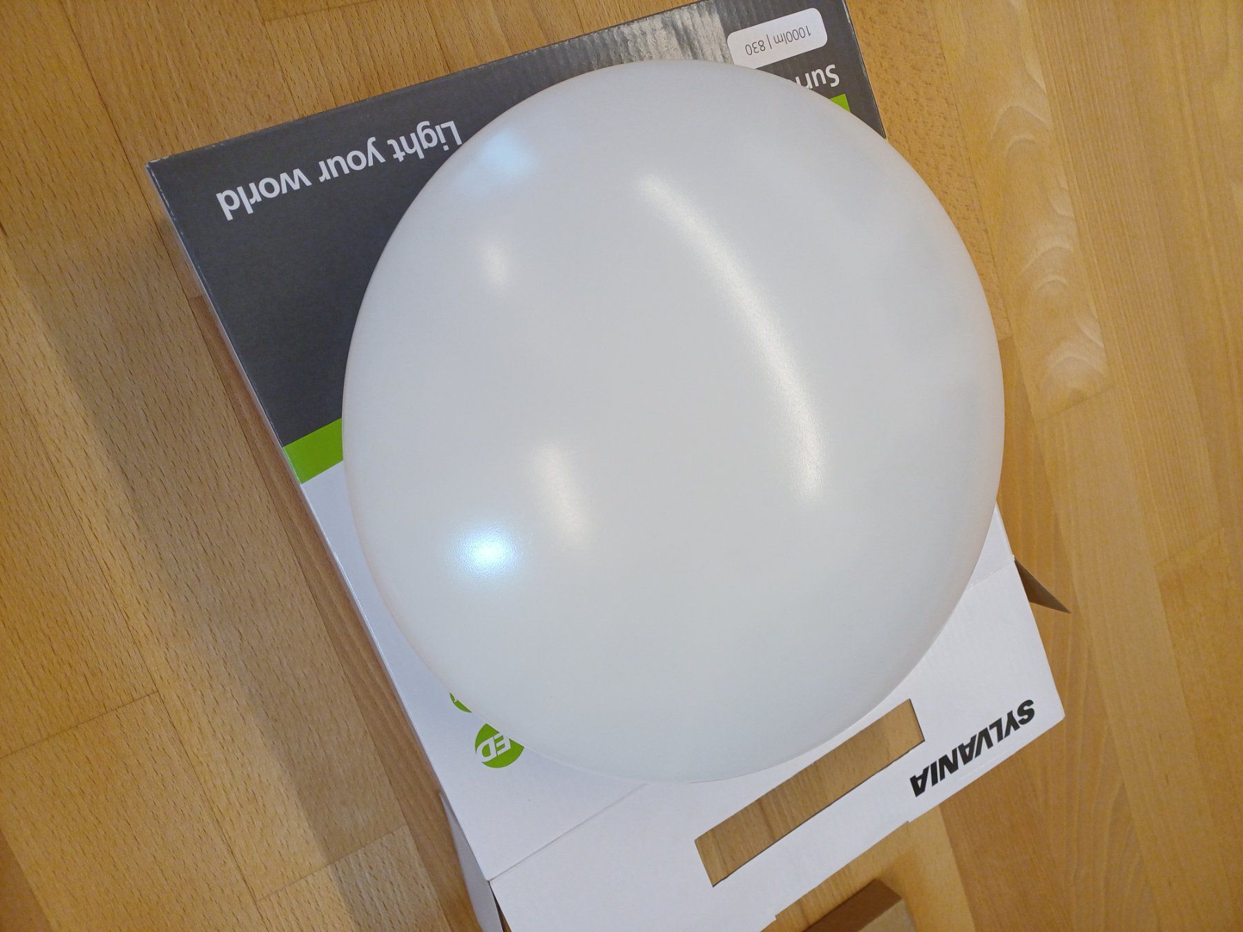 Lustres & lampes de plafonds: Sylvania LED Deckenlampe rund 25cm 12W – Neuf avec emballage d'origine à Oberegg par jan_zq6j