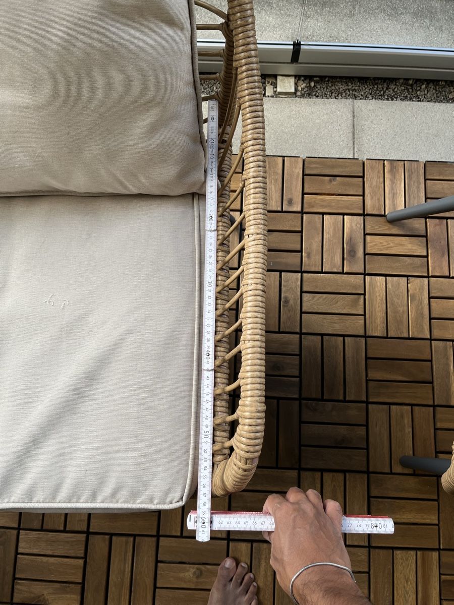 Poltrone: Stilvolles Lounge-Set für Balkon oder Terrasse – Usato da Lachen SZ venduto da sha_79z7 3