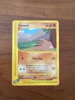 Carta Pokémon Swinub - Ottime Condizioni!