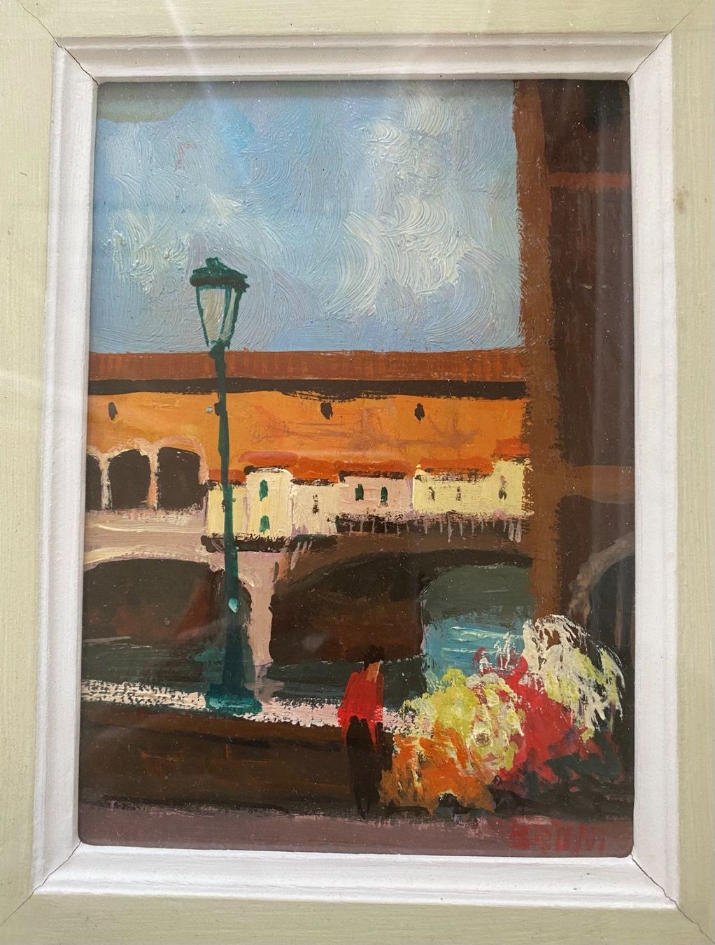 Dipinti: Gemälde - Ponte Vecchio, Firenze – Usato da Emmenbrücke venduto da Florentina27 1