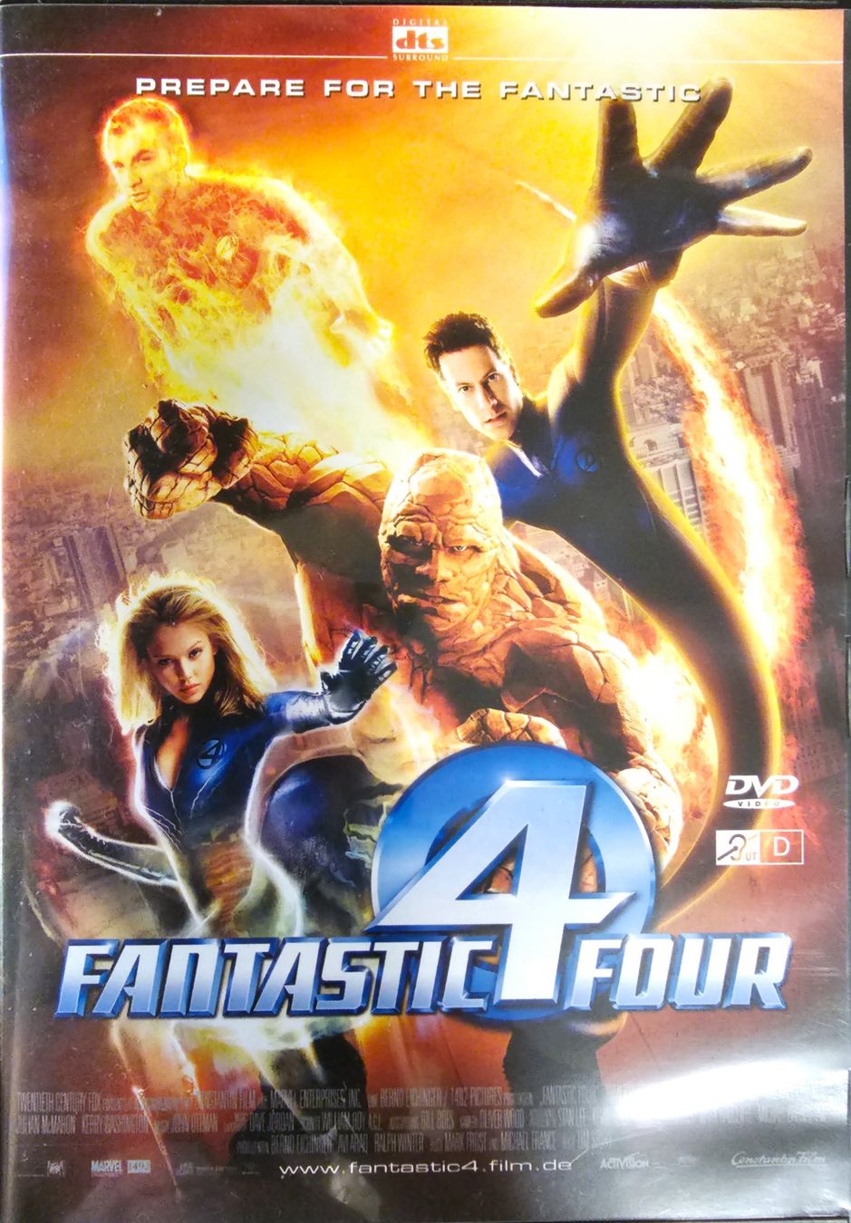 Alle DVDs: Fantastic Four – Gebraucht aus Wahlen b. Laufen von Cg10