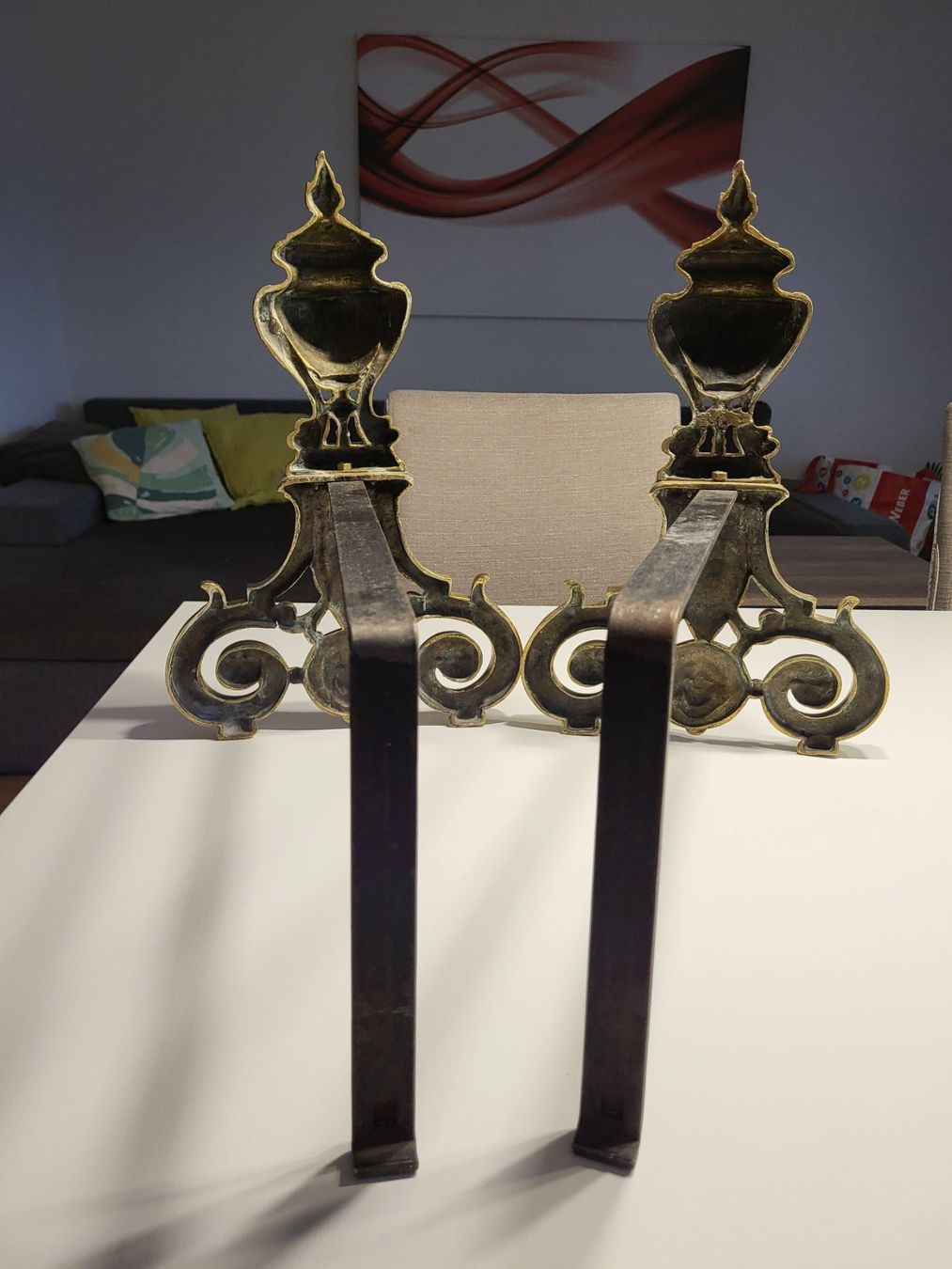 Toutes les décorations: Antike Kaminböcke – D'occasion à Suhr par lul_87gh 8
