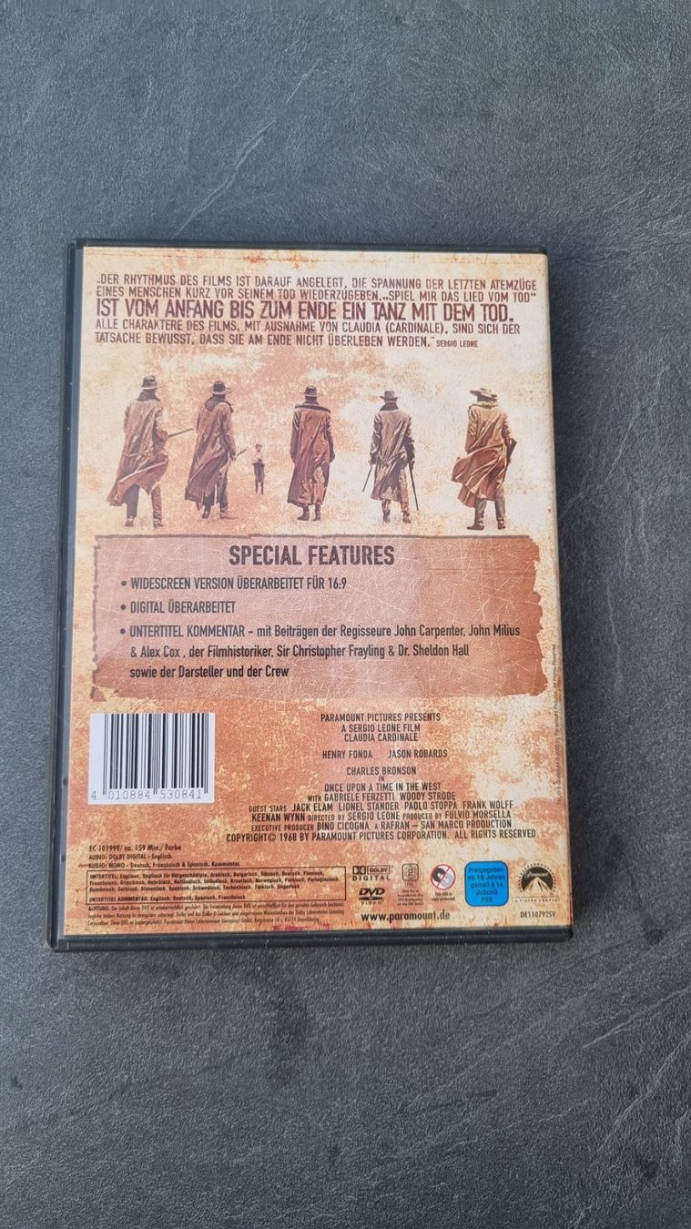 Tutti i DVDs: Spiel mir das Lied vom Tod DVD – Usato da Meilen venduto da lisma29 1