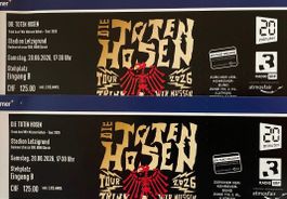 2x Die Toten Hosen 20.6.26