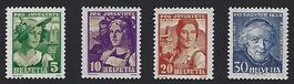 Série Pro Juventute 1933, Neu ** / neuf **