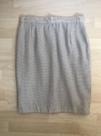 Agnona: klass. Rock Sommerkaschmir beige 36/38