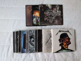 CD-Kollektion Metal/Rock Bands 9 Stk 
