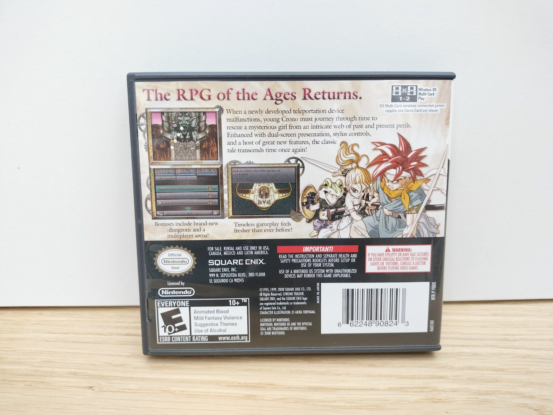 Nintendo Giochi: Chrono Trigger für Nintendo DS ENG – Usato da Wil SG venduto da kaizzen 5