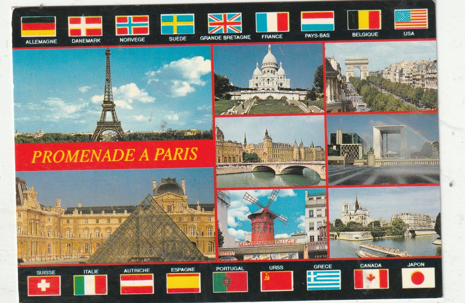 Cartes postales: Paris – D'occasion à Lumbrein par made02