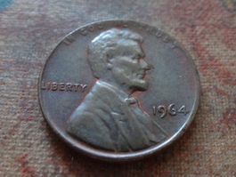 USA 1 cent 1964