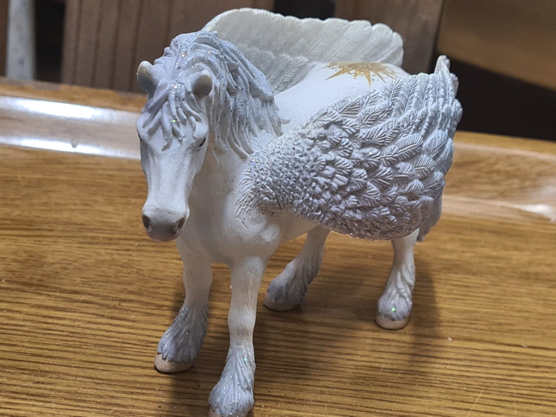 Schleich Statuette: 1 Schleich Bavaria Pegasus / Pferd, 16x7.5 cm – Usato da Amriswil venduto da kleindeko 3