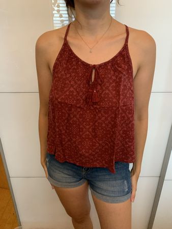 Débardeur Hollister imprimé taille M bon état